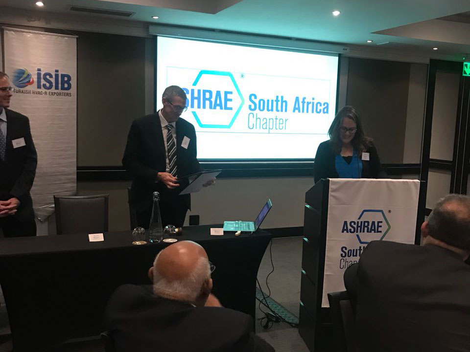 Ashrae SA Chapter Chartering Ceremony